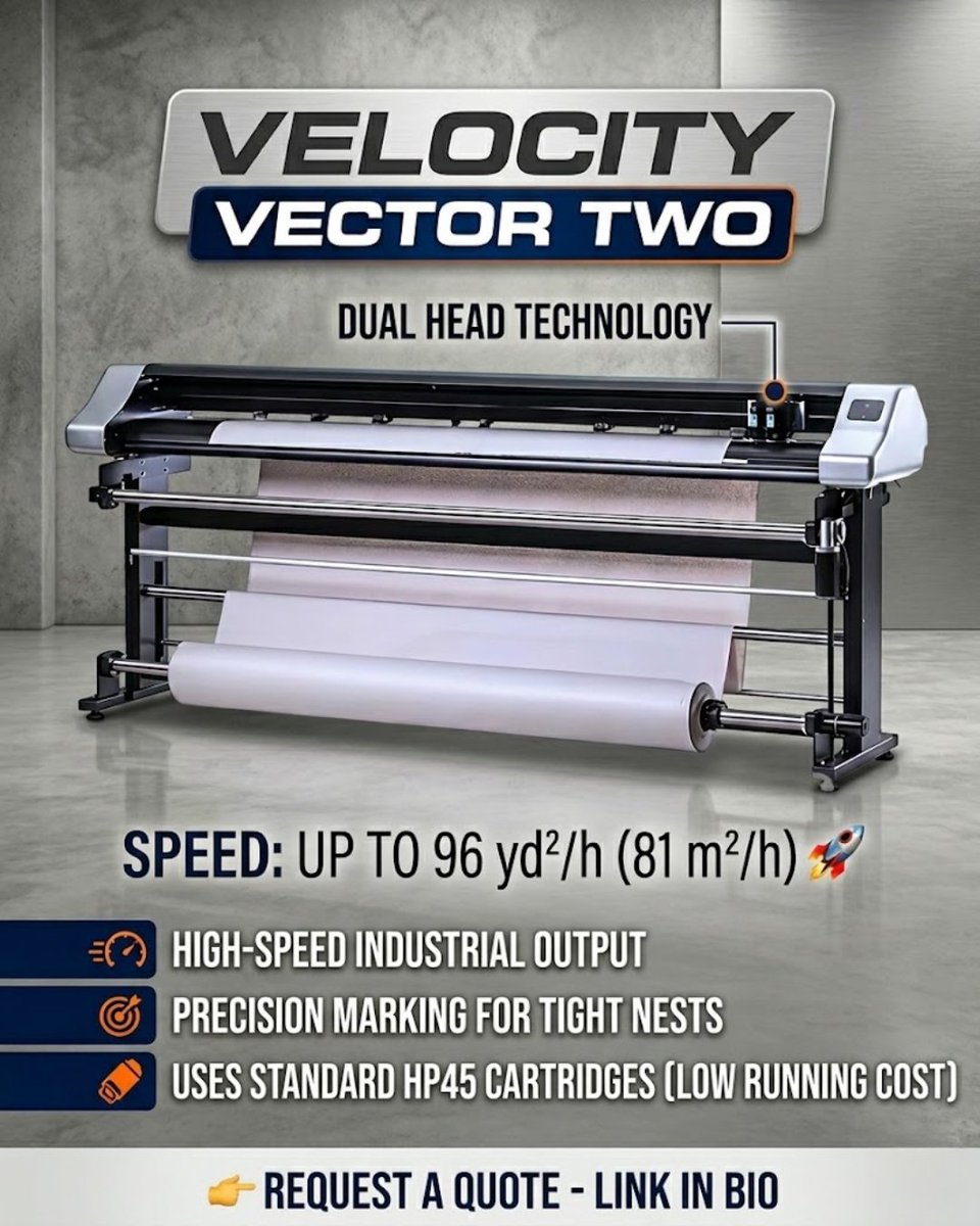 Velocity Plotters / Intelligent Cutting & Plotting tweet media