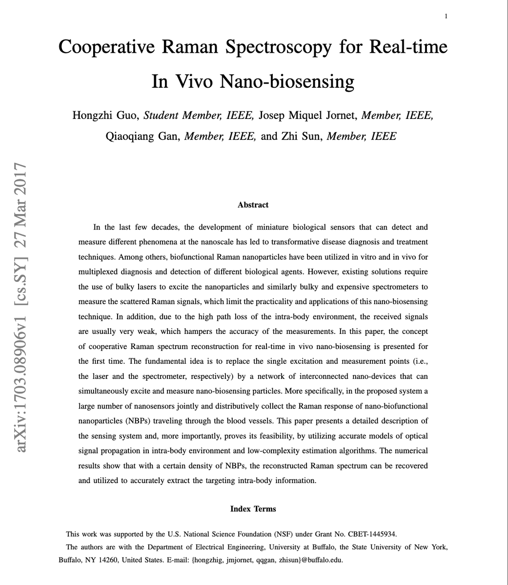CorinneNokel's tweet image. Real-time In Vivo Nano-Bioensing

Internet of Nano-Bio-Things 

Josep Jornet  #FCC

semanticscholar.org/paper/Cooperat…
