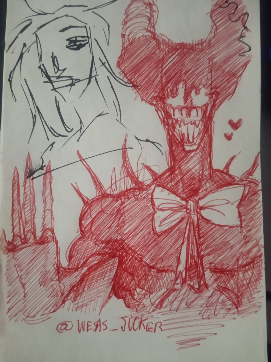 _SaiyajinXxX_'s tweet image. #BENDY

Ink demon and... The boyfriend.
(Ocxcanon)