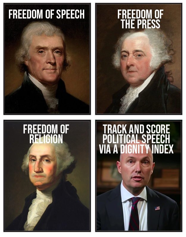 The founding fathers would be so proud.