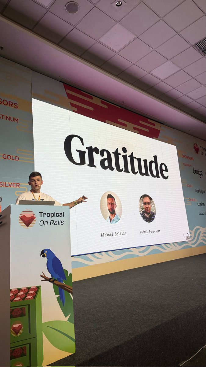 rpaweb's tweet image. As @igor_alexandrov went thru his talk @tropicalonrails, we successfully launched the jet_ui gem (gh and rubygems).

It's FREE and OPEN-SOURCE.

#ruby/#rails #rubyonrails #tropicalonrails #tropicalonrails2026 #frontend #components #ui #uikit #jetui #jetrockets #rubyevents