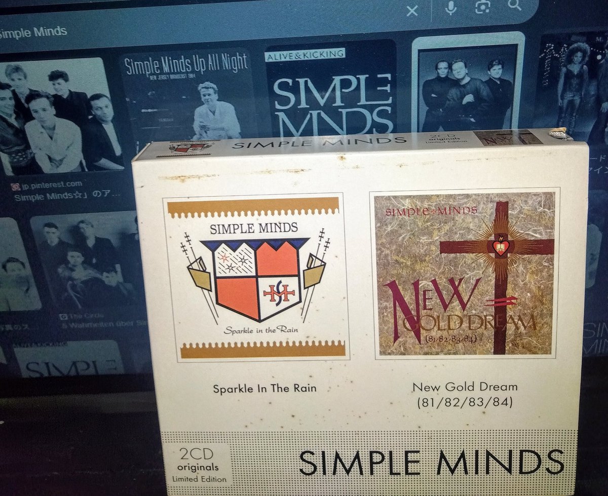 mellozaemon's tweet image. #SimpleMinds🏴󠁧󠁢󠁳󠁣󠁴󠁿(1977~) #80s #NewWave
New Gold Dream (81/82/83/84) ('82)5th
Sparkle In The Rain ('84)6th
雨の日といえば此の6thかRainy Seasonを流し
雨上がりにはEurope After The Rainを聴くという
清く正しいNW少年であったのだよ