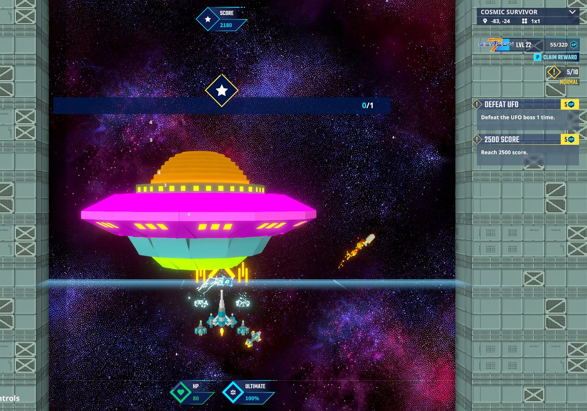 kayaeur's tweet photo. UFO boss exists in The Sandbox Season 7… and I have the screenshot to prove it. @TheSandboxGame  https://t.co/tbtV2lzMbx #Season7 https://t.co/enN5DPYsDV