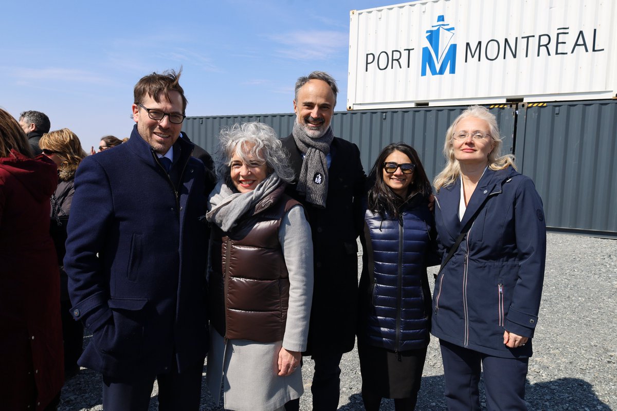 cib_en's tweet photo. The CIB is supporting Canada’s largest eastern port expansion at Contrecoeur with a $1.16B loan. This project will expand the Port of Montreal’s capacity and strengthen supply-chains as demand grows.
https://t.co/KoXgeiff0V https://t.co/a393dInEw5