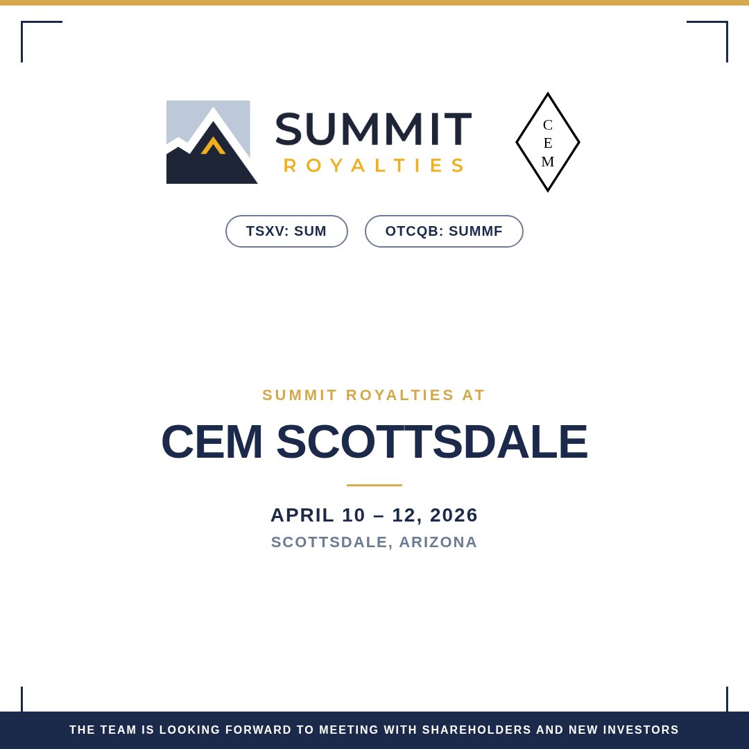 Summit Royalties tweet media