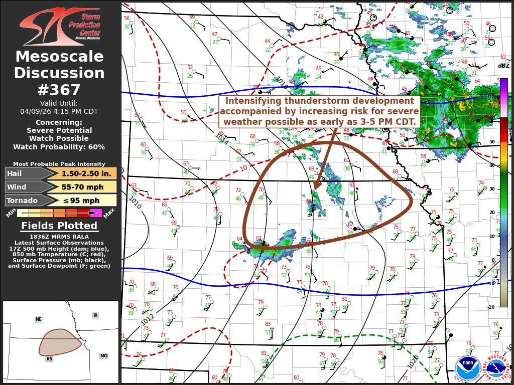 NWS Storm Prediction Center tweet media