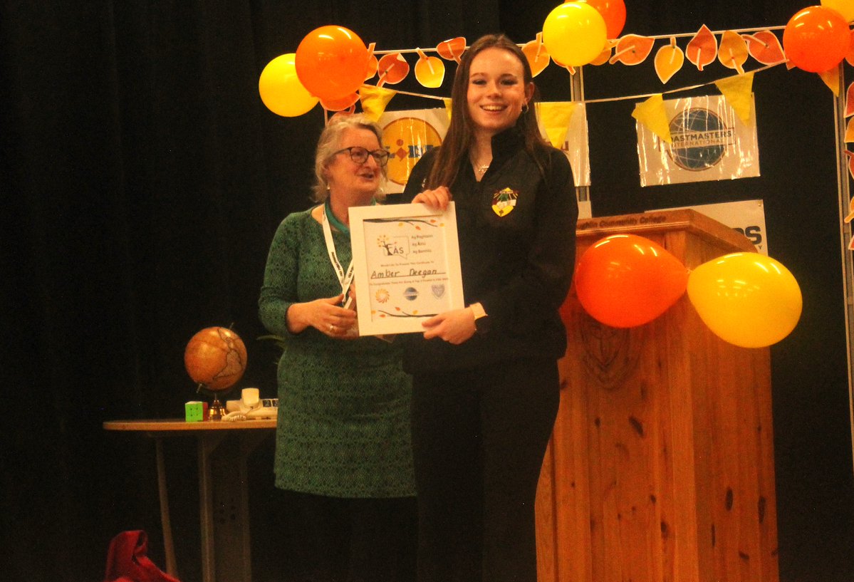 FÁS Public Speaking tweet media