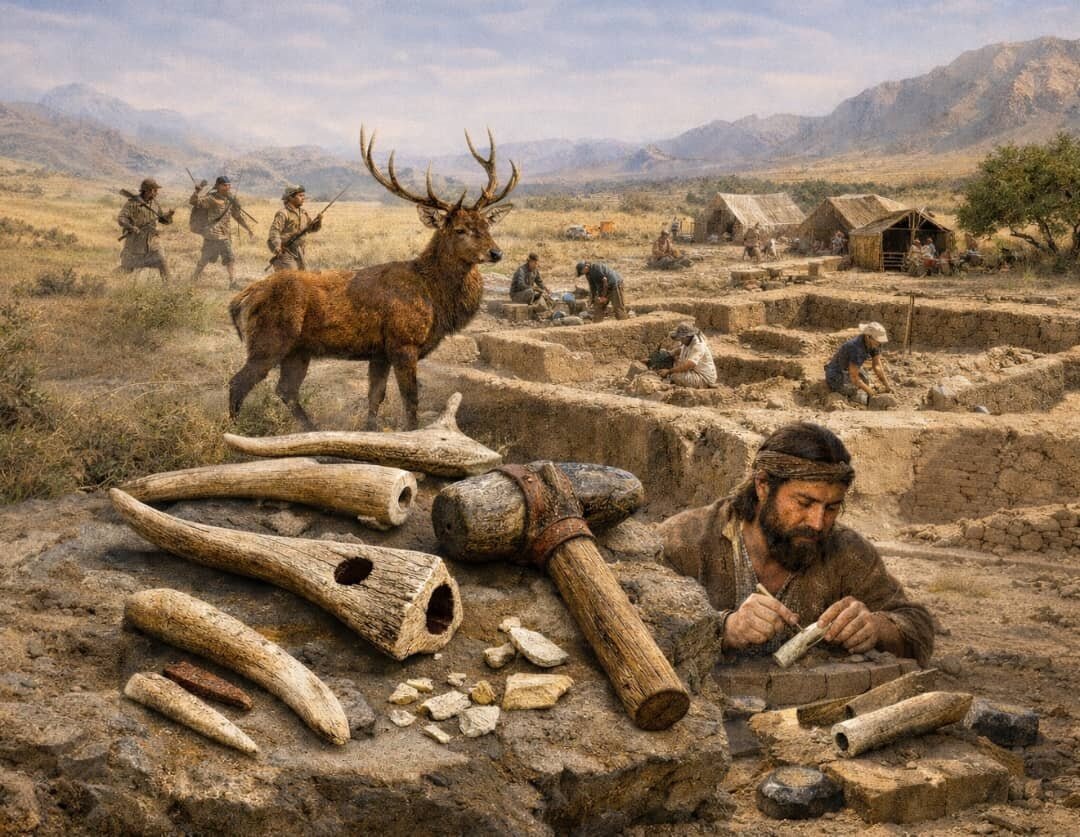 MMackeyAuthor's tweet image. A recent archaeological study published in the journal Anthropozoologica sheds new light on the sophisticated craftsmanship and resource strategies of early human societies on the Iranian Plateau. 

tinyurl.com/5uzb8hna

#Neolithic #NeolithicPeriod
