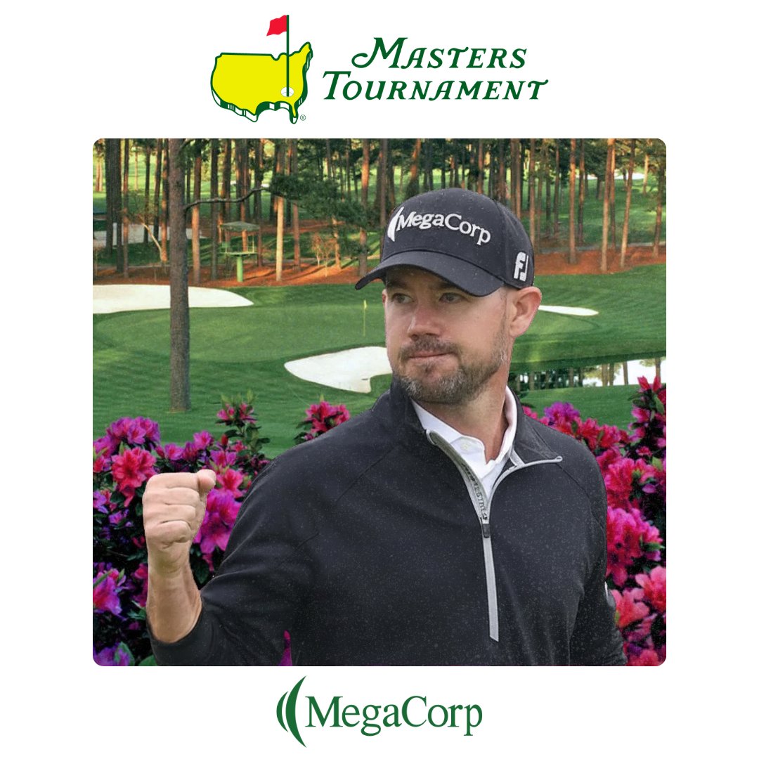 MegaCorp3pl's tweet photo. All eyes on Augusta. ⛳️
Wishing our MegaCorp-sponsored PGA player Brian Harman the best of luck as he tees off at The Masters this weekend. We’re proud to be in your corner, Brian. Let’s go. 💪

@harmanbrian @themasters
#MegaCorp #MegaCorpLogistics #TeamMega https://t.co/ve7SvS2xf8