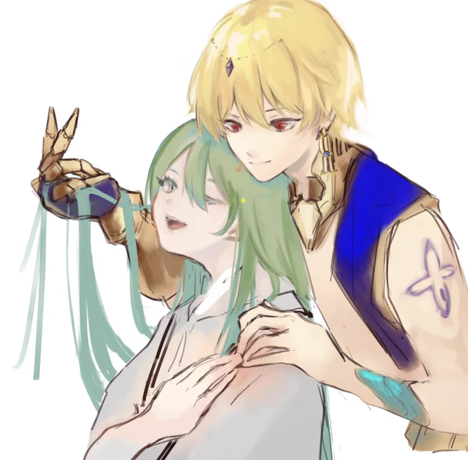 カルデアがあったから描ける2人