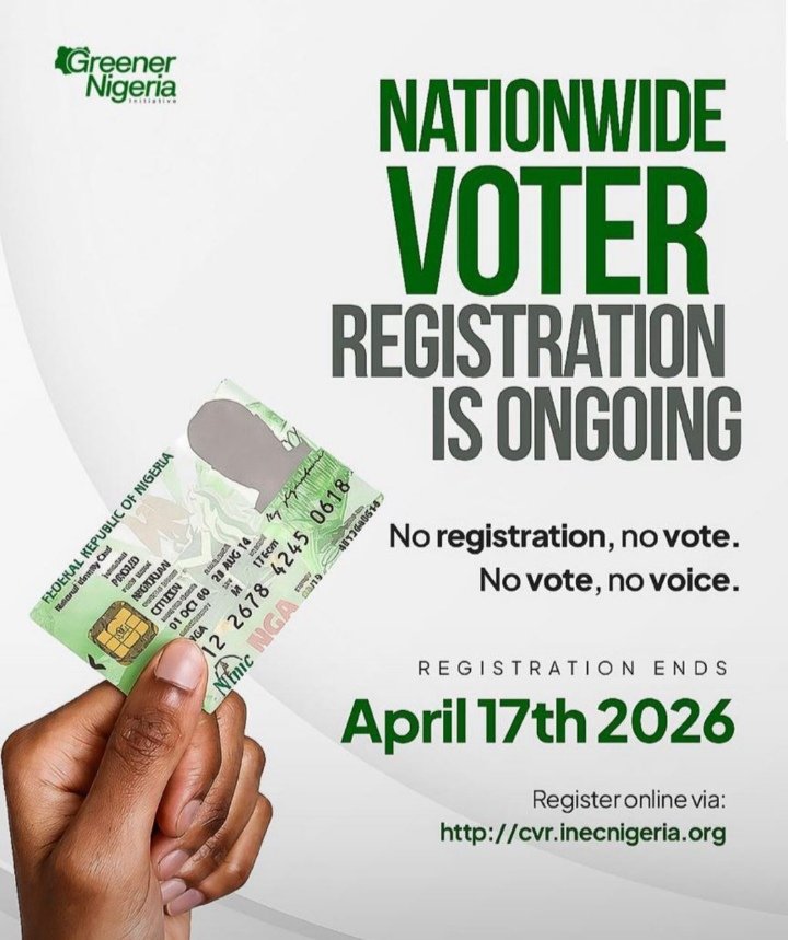 No registration, no vote. No vote m, no voice. #votercard #vote #right