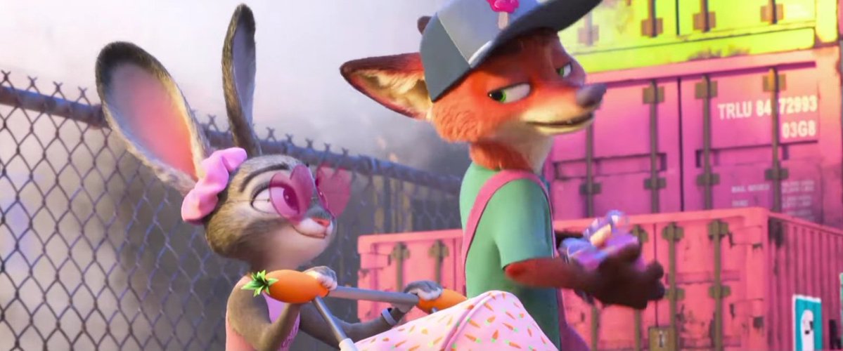 Muhamma53980599's tweet image. Nick cannot resist how adorable a heart glasses wearing Judy is.