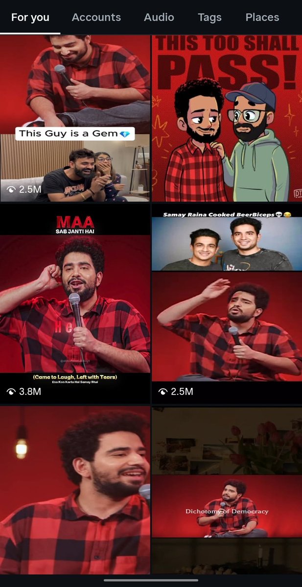 Samay ne pura instragram feed Red Red Ker Rakha hai idhar Ananya ne bhi red Pehen ke bhokal ker diya hai ..😅😅