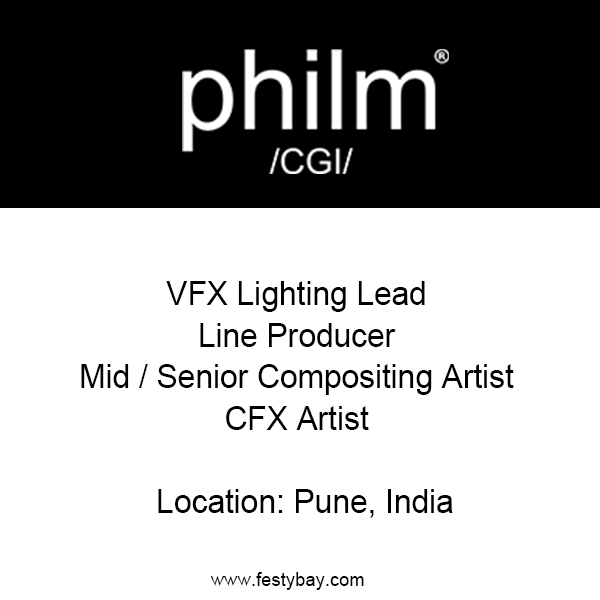 rokincyber's tweet image. 🚀 Philm CGI is Hiring – Multiple VFX Openings in Pune (2026)

Open Positions:
• VFX Lighting Lead
• Line Producer
• Mid / Senior Compositing Artist
• CFX Artist

Apply - festybay.com/philm-cgi-jobs…

#VFXJobs #LightingArtist #CompositingArtist #CFXArtist