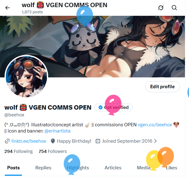 wolf 👹 VGEN COMMS OPEN tweet media