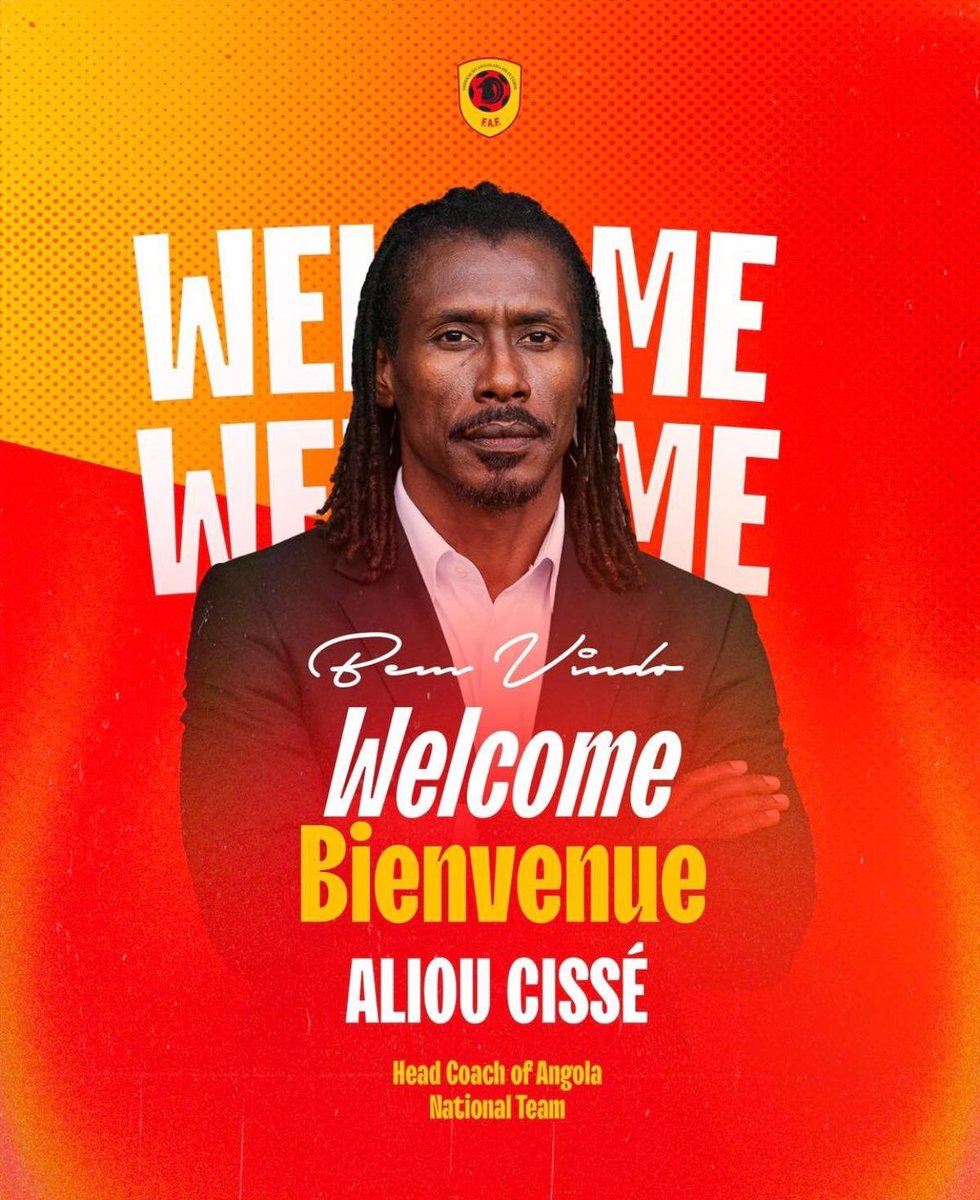 🚨 OFFICIEL ! 𝗔𝗟𝗜𝗢𝗨 𝗖𝗜𝗦𝗦𝗘́ 🇸🇳 𝗘𝗦𝗧
𝗘𝗦𝗧 𝗟𝗘 𝗡𝗢𝗨𝗩𝗘𝗔𝗨 𝗦𝗘́𝗟𝗘𝗖𝗧𝗜𝗢𝗡𝗡𝗘𝗨𝗥 𝗗𝗘 𝗟’𝗔𝗡𝗚𝗢𝗟𝗔 🇦🇴 !