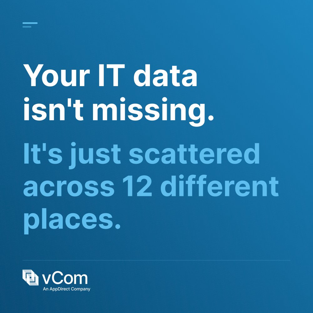 vComSolutions's tweet photo. Fragmented IT isn't a people problem. It's a structure problem. And the first step to solving it is understanding how it happens.

https://t.co/yUU29FnEf1 https://t.co/qrYoOk9W6j