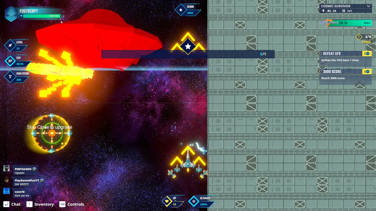 FraDG18's tweet photo. UFO boss exists in The Sandbox Season 7… and I have the screenshot to prove it. @TheSandboxGame  https://t.co/Tj5CumCJv2 #Season7 https://t.co/AlvdClCCWw