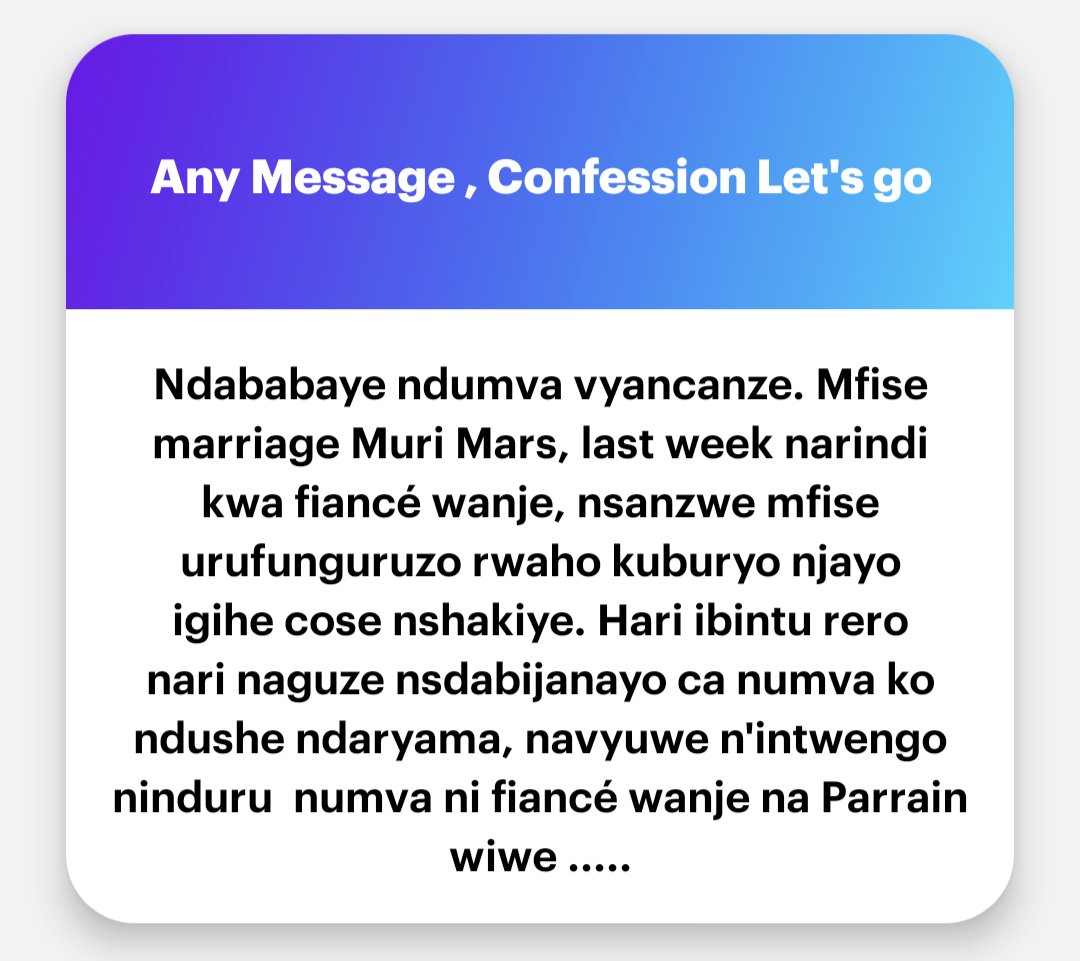 umuhirwa 2 😎🤞🏽 tweet media