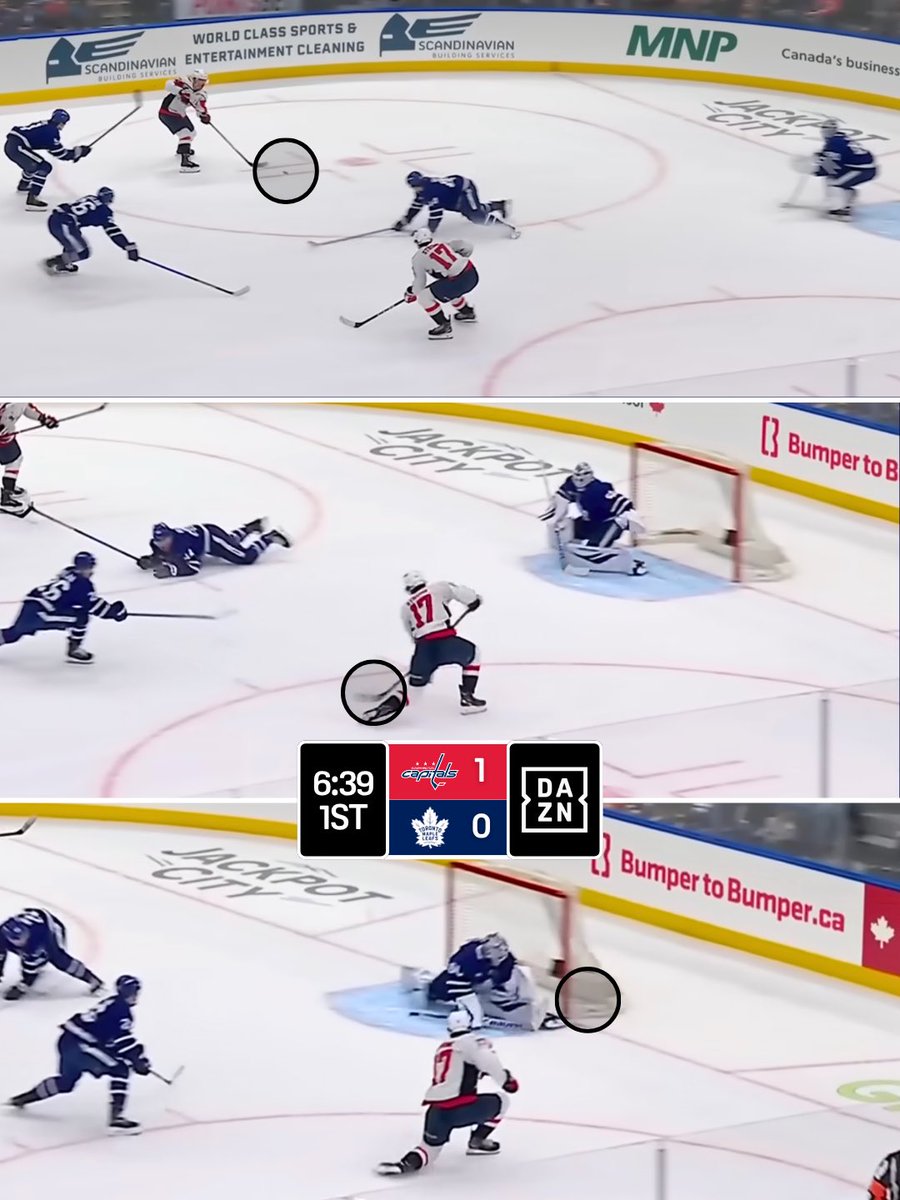 DAZN's tweet image. Is there anything in hockey better than one-timer? 

#NHLonDAZN | #Capitals | #Strome | #NHL