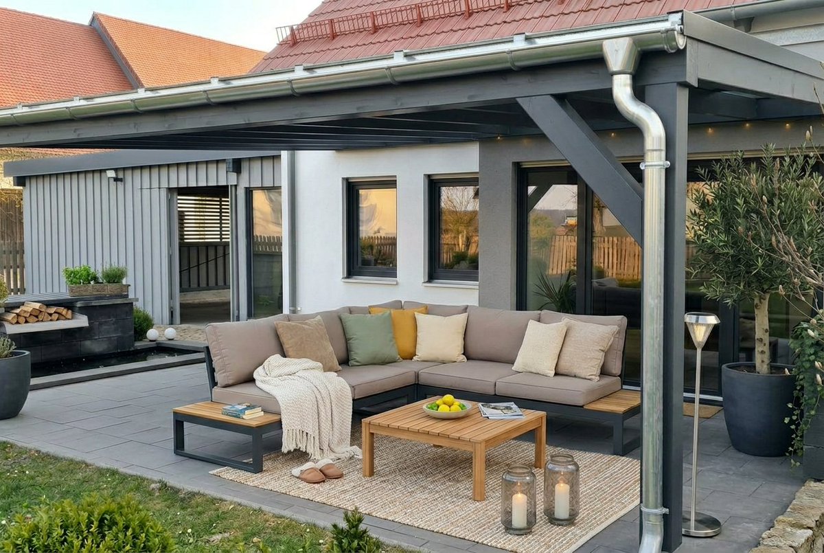 Easycarport's tweet photo. hr Wohnzimmer im Garten. ☀️
Mit einer Solarterrasse aus Premium Solarglas genießen Sie Komfort, Design und produzieren gleichzeitig eigenen Strom.

#premiumsolarglas #solarterrasse #solarenergie #photovoltaik #outdoorliving https://t.co/5e4Md6t0xX