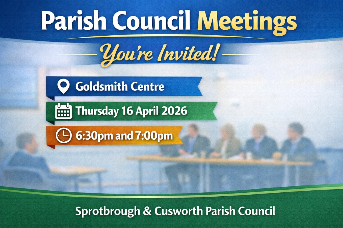 Sprotbrough & Cusworth Parish Council tweet media
