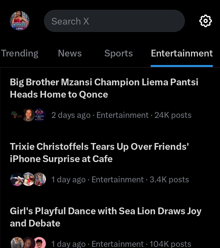 Zookie979285301's tweet image. Twitter giving us a summary of Liema Pantsi's post the show life🔥🔥🔥🔥 

1 DAY TO LIEMA HOMECOMING
LIEMA COMES HOME FRIDAY
#StreamBellsNWhitles
#LiemaPantsi
#BBMzansiS6