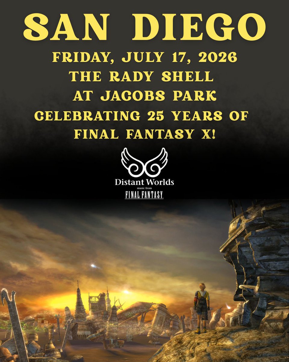 Distant Worlds: music from FINAL FANTASY tweet media