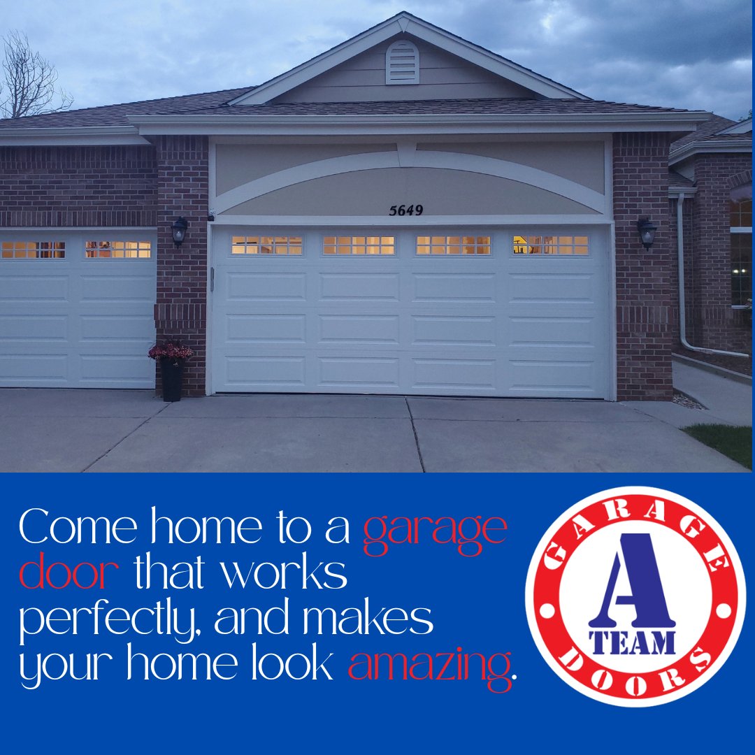 ATeamGarageDoor's tweet image. Imagine pulling into your driveway and seeing a garage door that opens smoothly, looks sharp, and just works, every single time. Upgrade your garage experience today!
📞(720)-556-8016
bit.ly/43HhBDz 
#GarageDoorService #HomeMaintenance