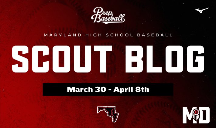 PrepBaseballMD's tweet photo. 🚨 MD High School Scout Blog🚨 

🗓️ March 30th - April 8th

@JNaill8 takes a look at close to 15 players that stood out over the past week

A plethora of 2028 talent, including 9️⃣ total @PB_Uncommitted players to key in on

See it all 👇

🔗: https://t.co/2UDXzH7OI2

@NoahMcMurray24 @JAlejandro29968 @macguiremoore @HHSCanesbasebal @ASCavsBaseball @_mcdbaseball @smrbaseball @BaseballGaels @GoSaintMichaels @_FHSBaseball_