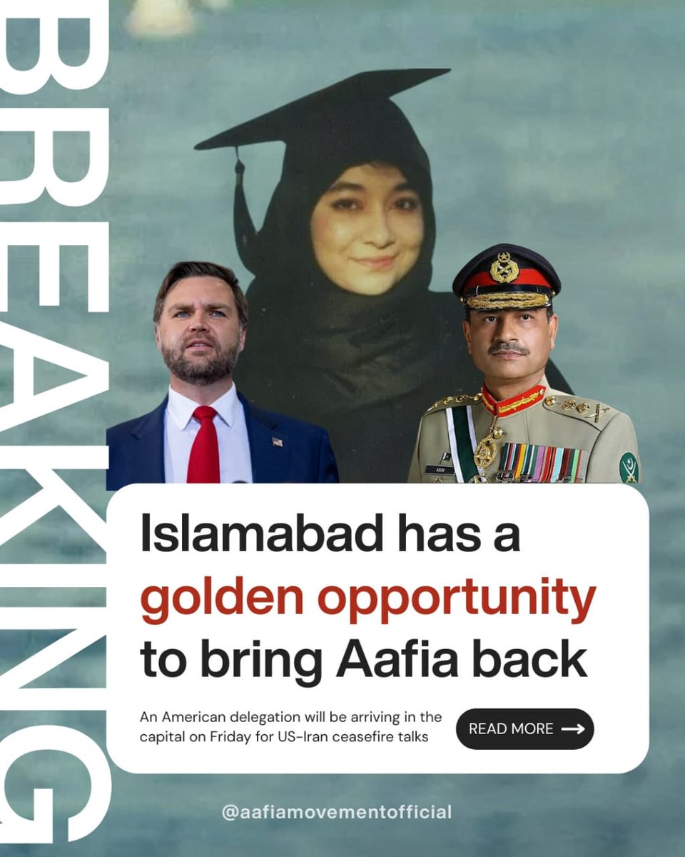 Kashmir2031's tweet photo. امریکہ کے مفادات سے زیادہ ہمارے لیے اپنی عافیت کا تحفظ اہم ہونا چاہیے۔
Diplomacy4Aafia
Field Marshal Bring Aafia back
#DemandAafia_IsbTalks 
Mah https://t.co/aX96HbFMnD