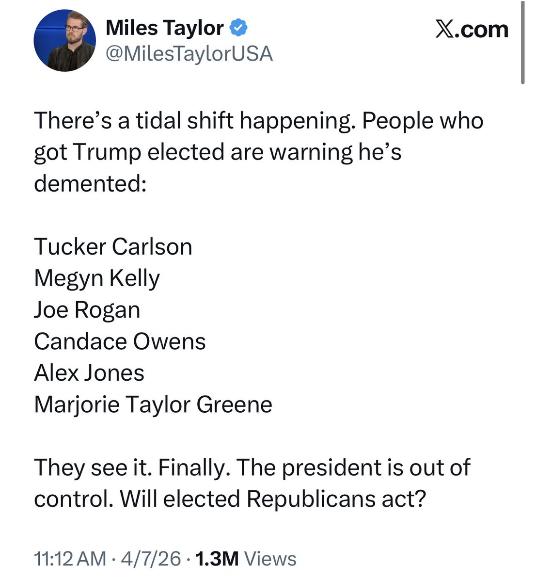 TheDemCoalition's tweet image. The loneliest, saddest question of the Trump Era is "will elected Republicans act?"

The answer is always and pathetically NO.

#25thAmendmentNOW
