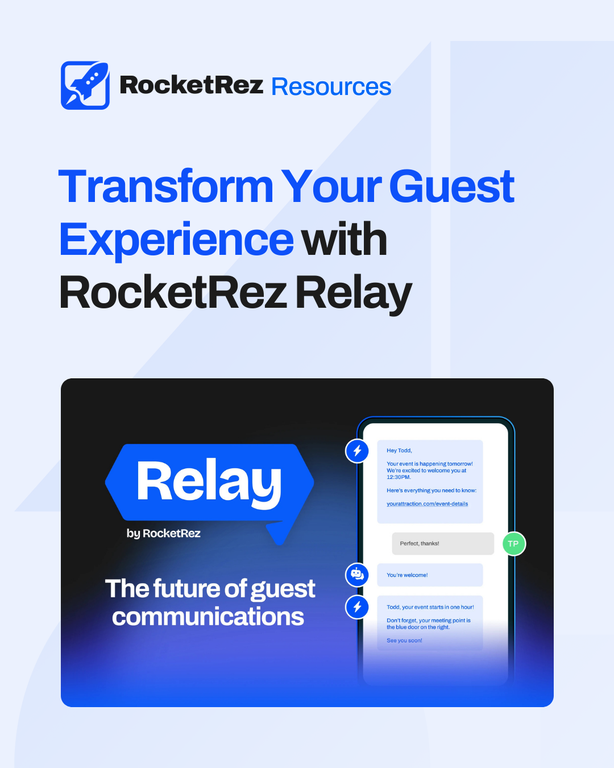 rocketrez's tweet photo. Top attraction operators message across the whole journey (pre-visit, day-of, post-visit): automated notes that feel personal, alerts, upsells, and review asks.

How the gap is closing ↓
https://t.co/ygIzRL9z1k

#GuestExperience #SMS #Automation #AttractionsIndustry https://t.co/5hvqyAEE3Y