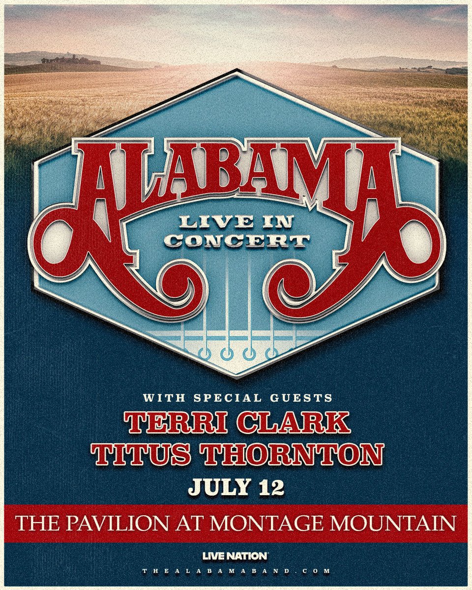 pavilion's tweet photo. PRESALE IS LIVE! Grab your early access tickets NOW!

🎶 7/12 Alabama
🎶 8/7 Billy Idol

🎫 https://t.co/do2MhqbkPF

Live Nation Presales are available exclusively to Live Nation All Access members. No code needed. It only takes a minute to join and membership is free. https://t.co/8orTr9O3F7