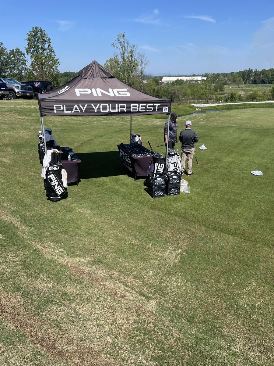 Clemson_Golf's tweet photo. PING fitting day at The Walker Course until 4pm today. 
Come on out! https://t.co/yC11RFyx6M