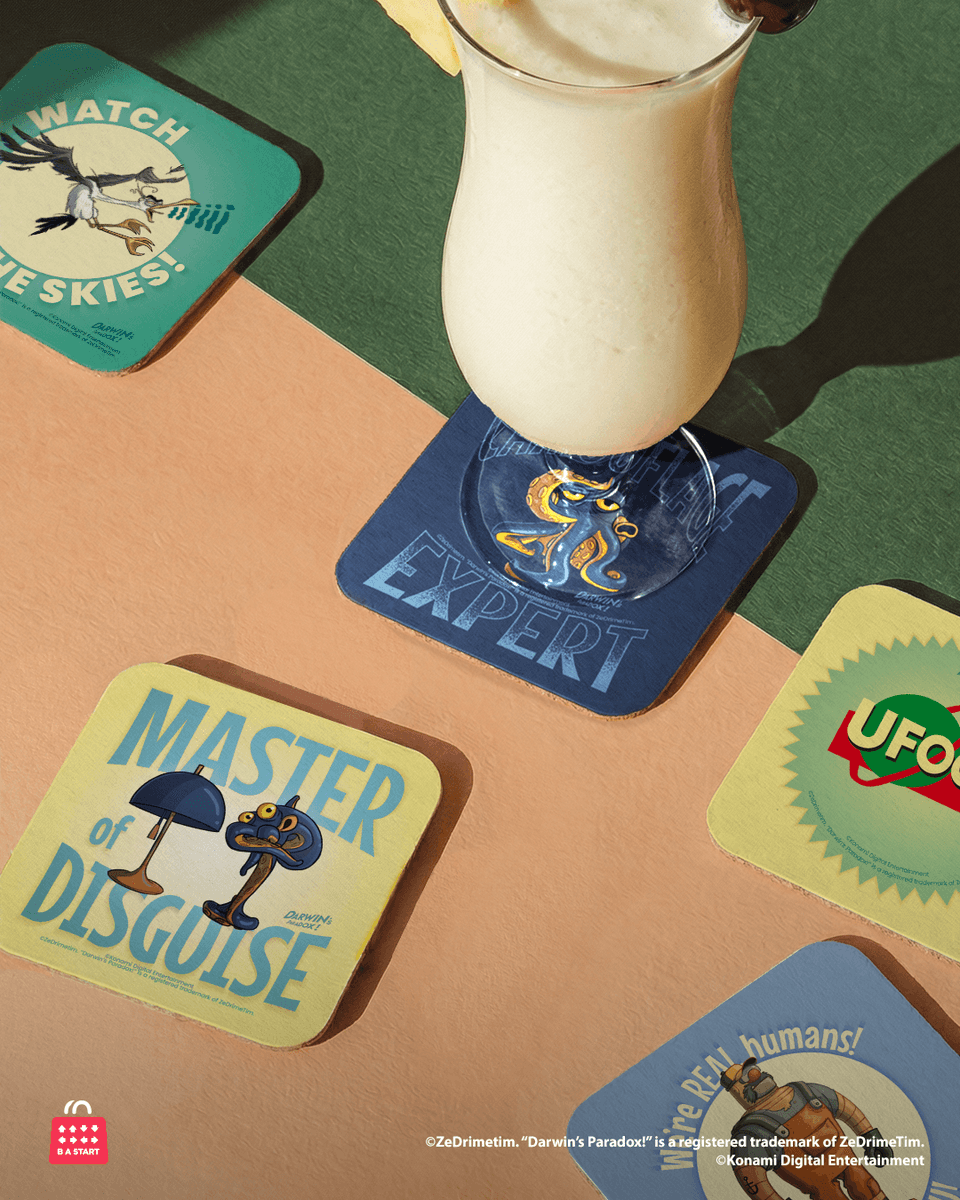 OKSGEAR's tweet image. Have you met Darwin? 🐙

Step into his world 🌊

and help him find his way home.

Shop now: ow.ly/uJUW50YF5ZQ

#OKSGear #KONAMI #DarwinsParadox