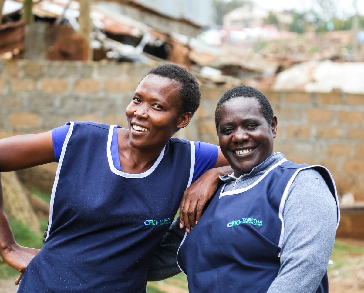 cfkafrica's tweet photo. This #ThrowbackThursday, we’re celebrating the Community Health Promoters who are at the heart of #CFKAfrica’s work. CHPs serve as a bridge between households and our facilities - showing us every day how community leadership makes better #health possible. #CFKat25 #Happy25CFK https://t.co/LAZ2Jvx6eX
