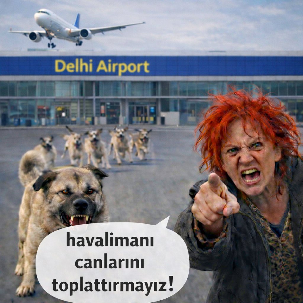 Hindistan'daki kurumları ele geçiren itçi zihniyetin yeni eseri👇 

Delhi Havalimanı, lobiye biadını sunuyor... 
başıboş itlerden rahatsız olan yolcular için ise "kışkırtmayın" uyarısında bulunmakla yetiniliyor