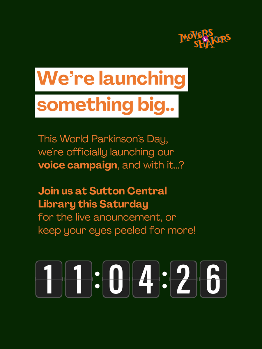 Movers & Shakers: a podcast about Parkinson's tweet media