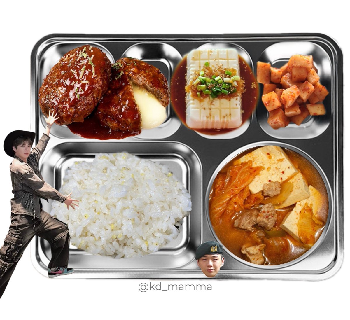 강다니엘 식판 tweet media