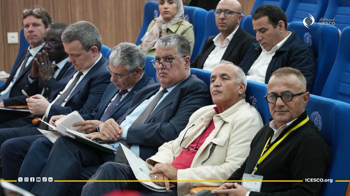 ICESCO_En's tweet photo. The Federation of the Universities of the Islamic World #FUIW, affiliated with #ICESCO, took part in the international seminar “Language Issues in Their Contexts, Contexts of Languages,” organized by the Research Laboratory on Society, Language, Art, and Media at the Faculty of Arts and Humanities of Ibn Zohr University in Agadir. The event brought together a number of academics, as well as Master’s and PhD students.

Representing the Federation during the seminar, held on Wednesday, April 8, 2026, Dr. Omar Halli, Advisor to the Director-General of the Federation, emphasized in his address that languages are the result of successive civilizational and intellectual exchanges throughout history, and have become essential tools for communication and for building bridges between cultures.

@FuiwFumi