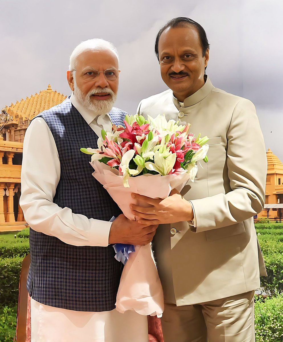 parthajitpawar's tweet photo. It is the privilege of my life to enter Parliament under the leadership of Hon’ble Prime Minister @narendramodi ji. I look forward to witnessing and contributing to India’s continued transformation under his visionary guidance.

As a young Indian and a son of Maharashtra, I remain deeply grateful to him for the remarkable progress and development ushered in across the nation and our state.

With the guidance of Hon’ble Home Minister @AmitShah ji, I am committed to serving the people with dedication and purpose.