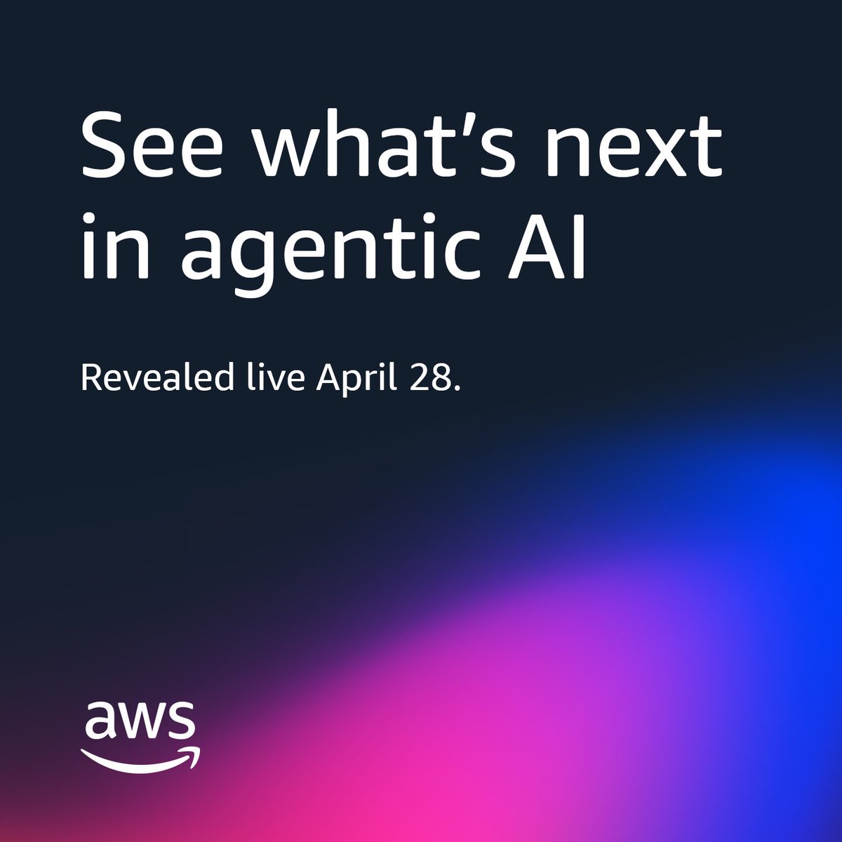 Amazon Web Services tweet media