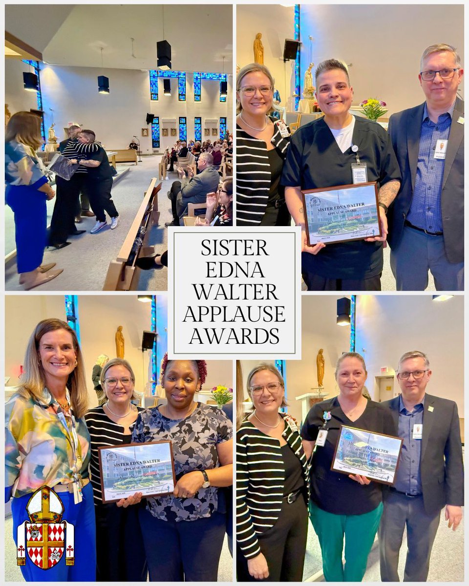 DioceseHamilton's tweet photo. On Wednesday, March 11, His Excellency, Bishop Joseph Dabrowski attended the Legacy Awards celebration at St. Joseph’s Villa in Dundas, honouring staff for their years of dedicated service and outstanding contributions to the community.
#WalkingWithOurShepherds #HamiltonDiocese https://t.co/AoouP51h5t