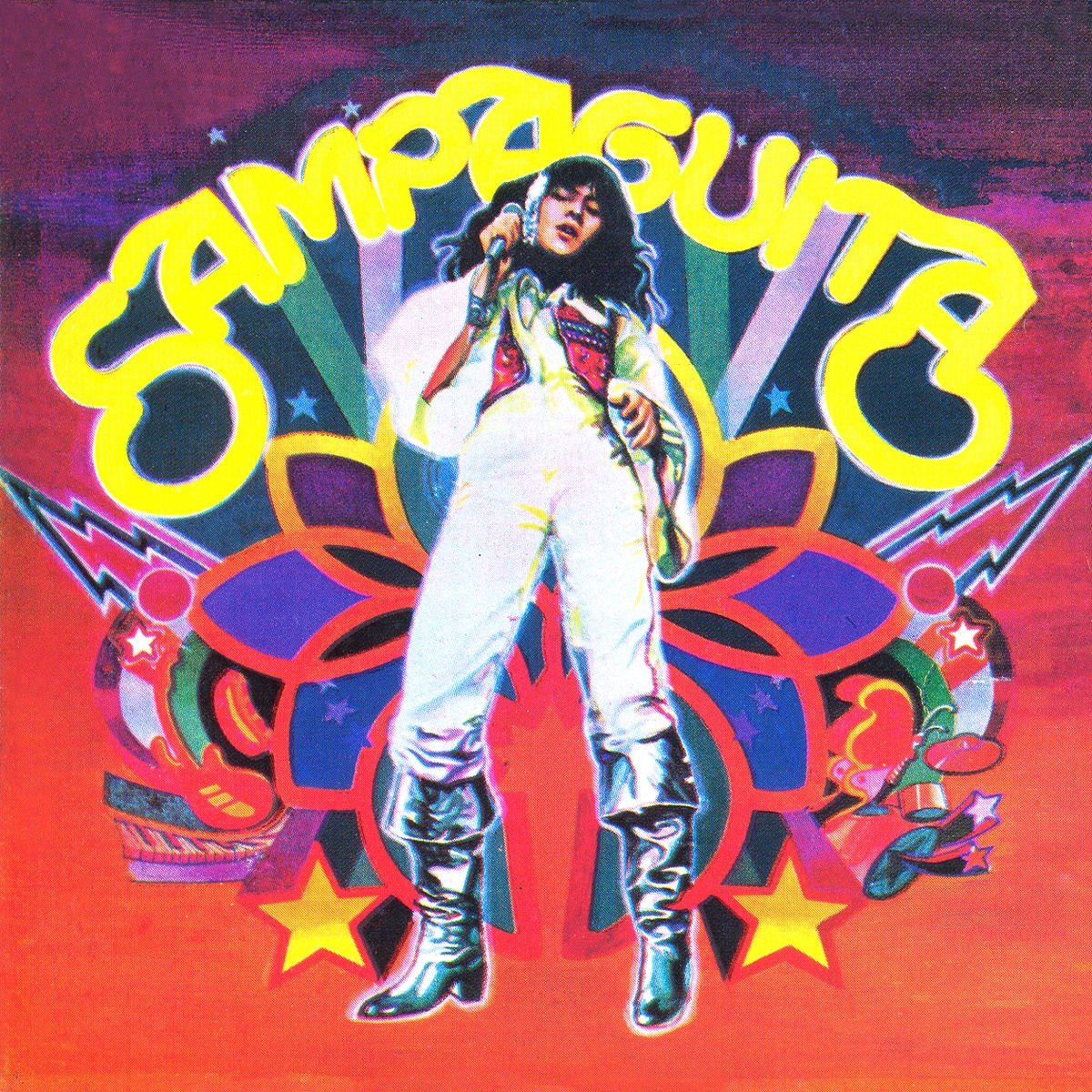 The art for Sampaguita's self-titled album (1978) is one of my top cover arts from a Filipino artist!