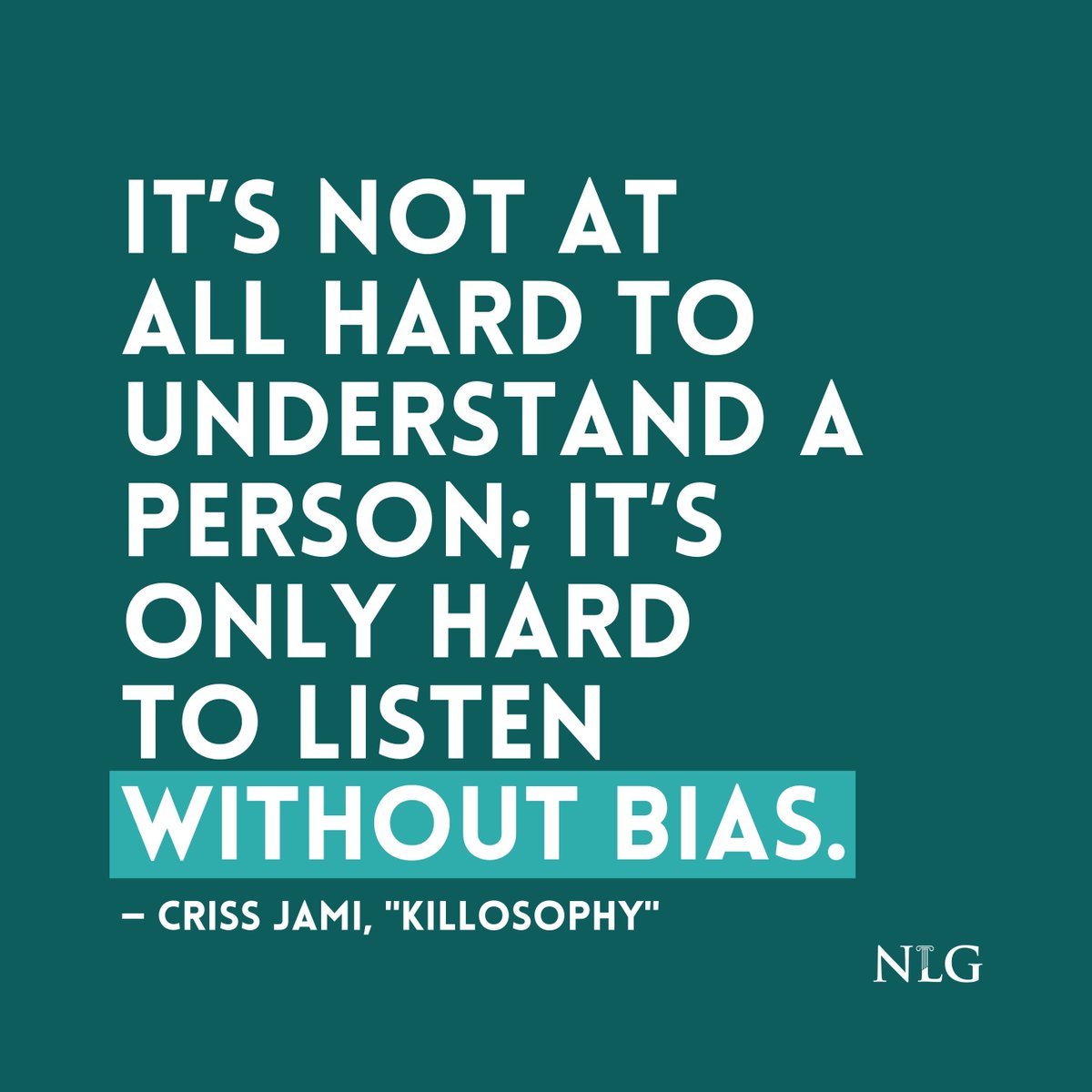 In employment settings, the failure to listen objectively is often what reinforces discriminatory practices.

Employees raise concerns, report misconduct, or ask for accommodations — and are met with skepticism shaped by race, religion, gender, or stereotypes rather than facts.