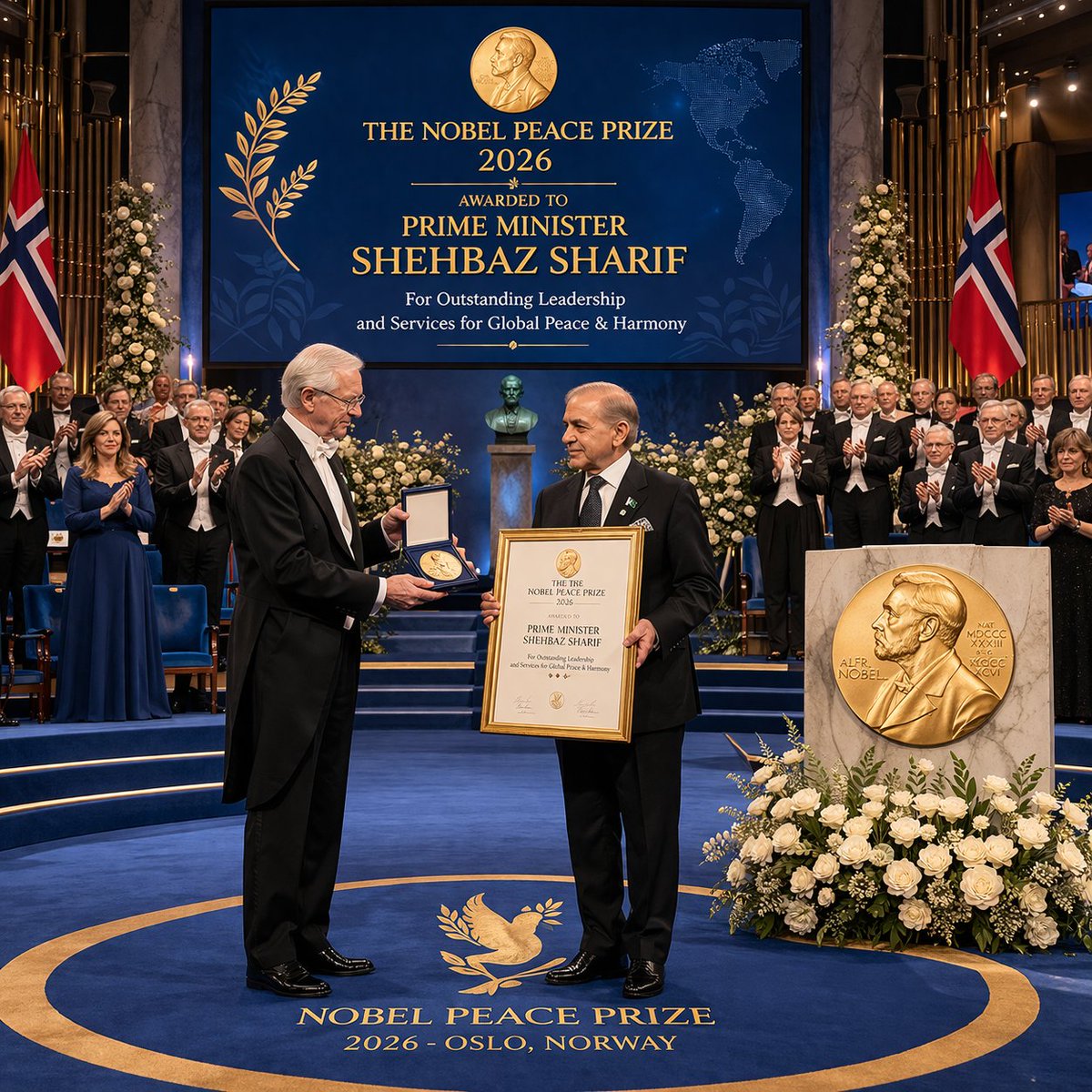 irmanzia's tweet photo. That day is coming very soon
When the world will recognize #ShehbazSharif as a true ambassador of peace.
Not just a personal achievement
but a proud moment for Pakistan and humanity.
InshaAllah, the world will witness it
#ShehbazSharif #NobelPeacePrize #PeaceLeader @CMShehbaz https://t.co/YejhW2UdfR