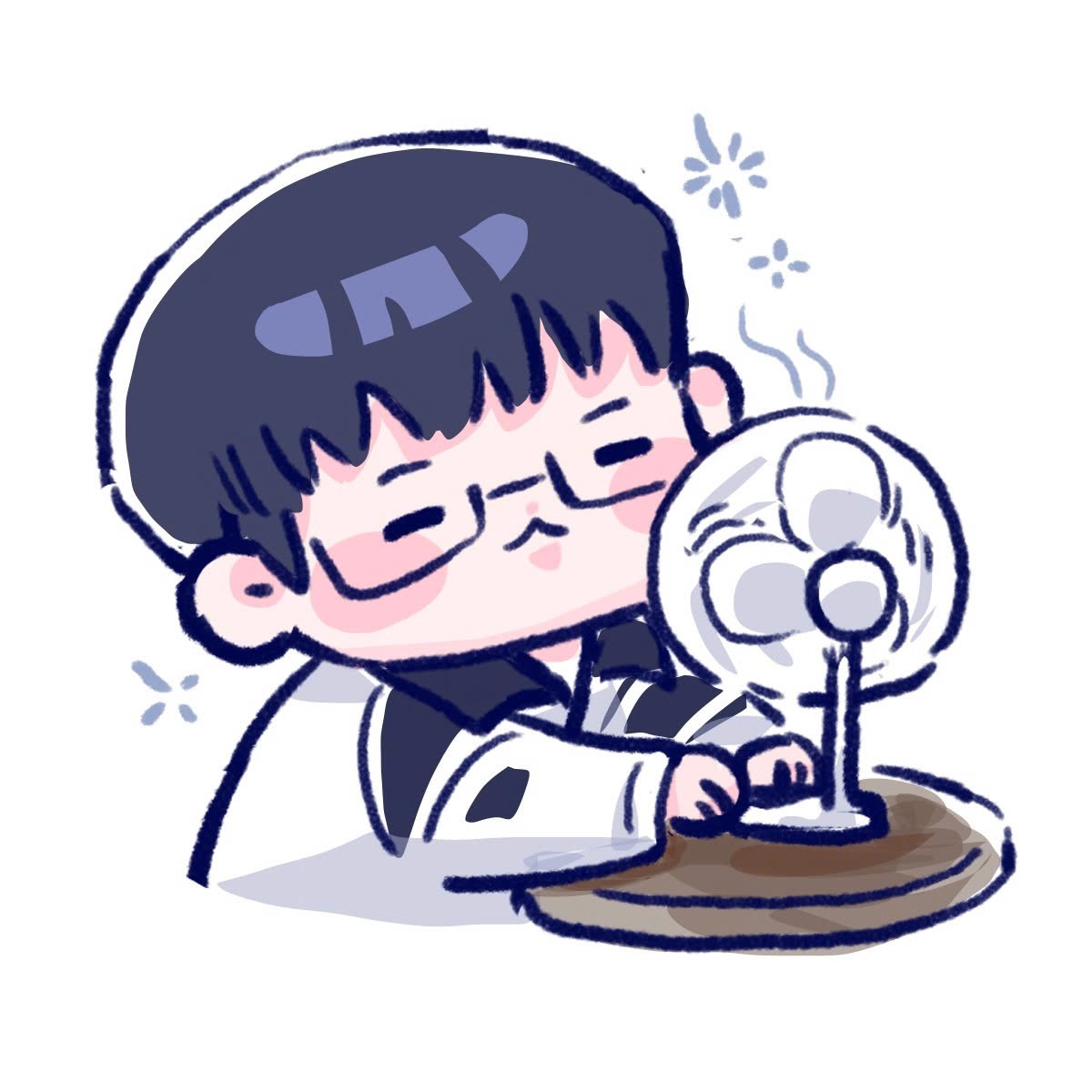Anhanh777's tweet photo. Feel và cái quạt siu dễ thương🥹
#LazyFeel #KRX https://t.co/FHQ0vCOrZa