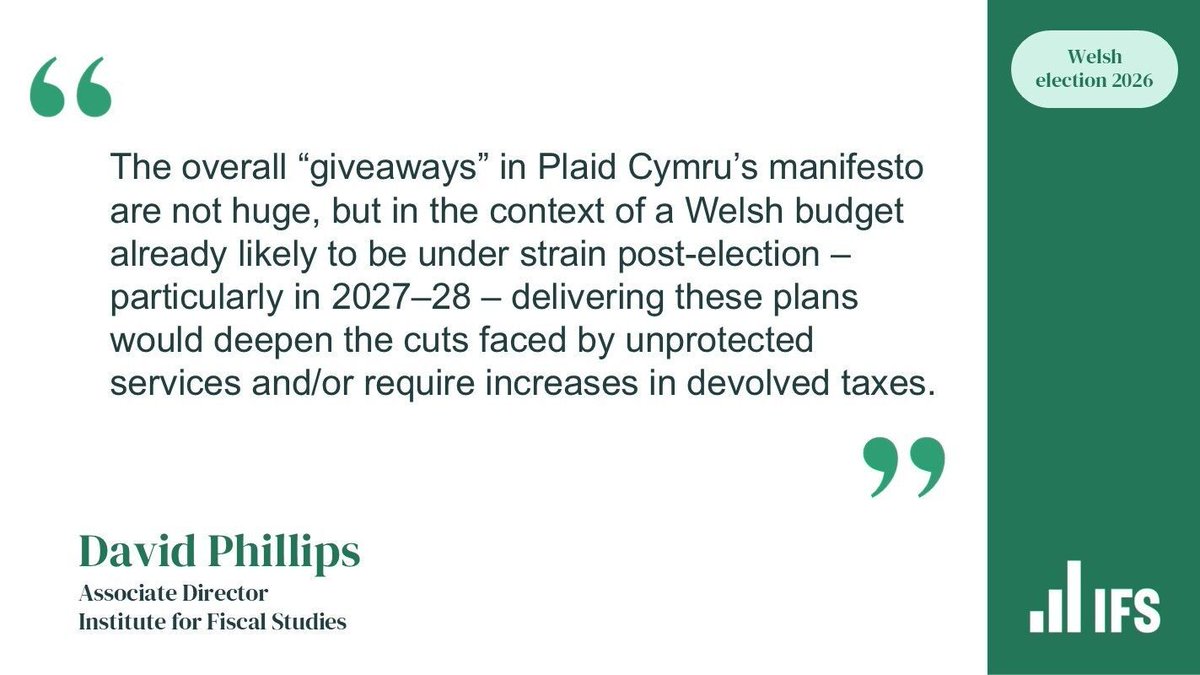 Institute for Fiscal Studies tweet media