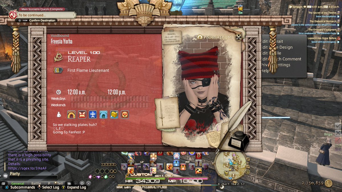 Ninjah  🔜XIVFanFest tweet media